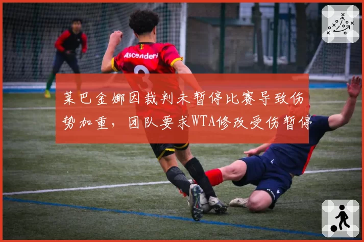 莱巴金娜因裁判未暂停比赛导致伤势加重，团队要求WTA修改受伤暂停规则