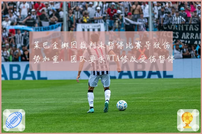 莱巴金娜因裁判未暂停比赛导致伤势加重，团队要求WTA修改受伤暂停规则